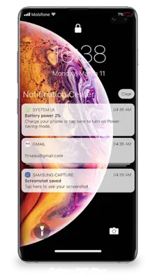 Lock Screen & Notifications iOS 14 android App screenshot 7